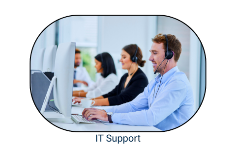 Our IT support team becomes your team