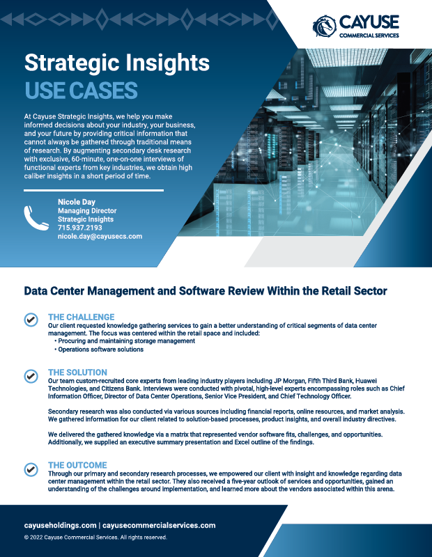 Use Case Cover Retail Use Case Cover Retail