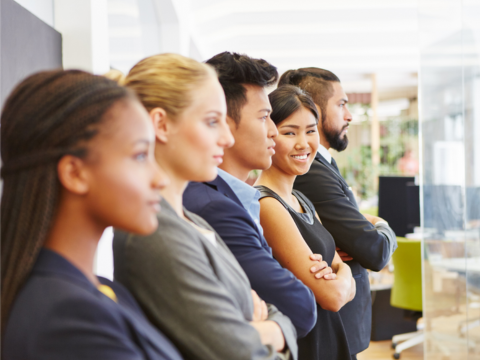 A team of recruits stands at-the-ready to assist with back office business operations.