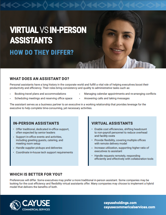 virtual vs in person assistant
